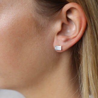 Tutti & Co Flare Earrings Silver (EA606S)