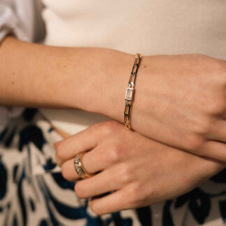 Tutti & Co Gleam Bracelet Gold (BR635G)