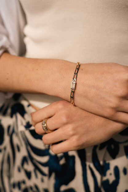 Tutti & Co Gleam Bracelet Gold (BR635G)