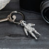 Lancaster & Gibbings Pewter Key Ring Astronaut - Image 2