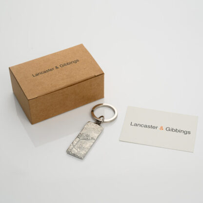 Lancaster & Gibbings Pewter Key Ring Cow Parsley - Image 5