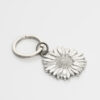 Lancaster & Gibbings Pewter Key Ring Daisy - Image 2