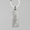 Lancaster & Gibbings Pewter Key Ring Fern Leaf - Image 2
