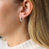 Tutti & Co Amber Earrings Silver (EA617S) - Image 4