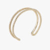 Tutti & Co Braid Bangle Gold (BR631G) - Image 4