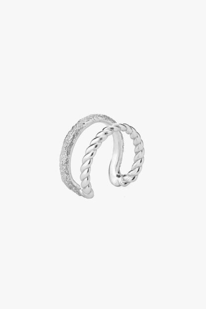 Tutti & Co Braid Ring Silver (RN335S) - Image 3