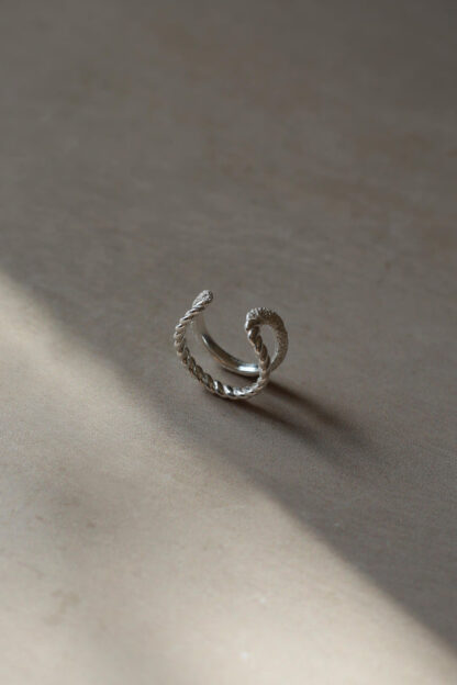 Tutti & Co Braid Ring Silver (RN335S) - Image 4