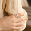 Tutti & Co Braid Ring Silver (RN335S)