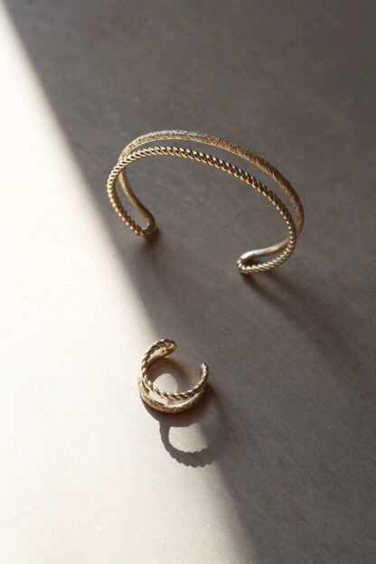 Tutti & Co Braid Ring Gold (RN335G) - Image 5