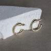 Tutti & Co Dew Earrings Gold (EA619G) - Image 4