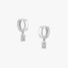 Tutti & Co Gleam Earrings Silver (EA593S) - Image 3