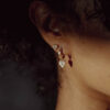 Tutti & Co Loyalty Earrings Gold (EA598G) - Image 2