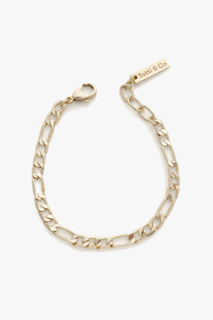 Tutti & Co Plateau Bracelet Gold (BR643G) - Image 2