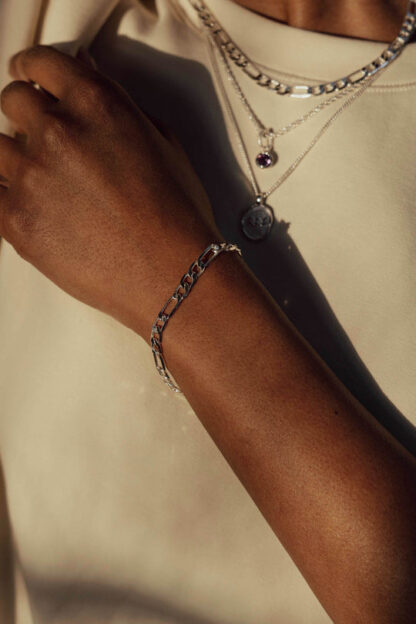 Tutti & Co Plateau Bracelet Silver (BR643S)