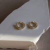 Tutti & Co Shoal Earrings Gold (EA613G) - Image 3