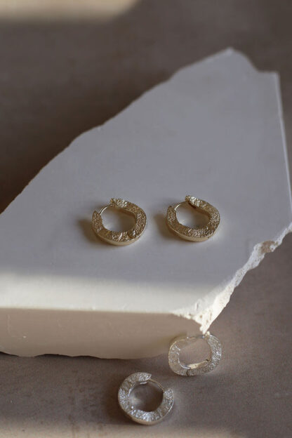 Tutti & Co Shoal Earrings Gold (EA613G) - Image 3