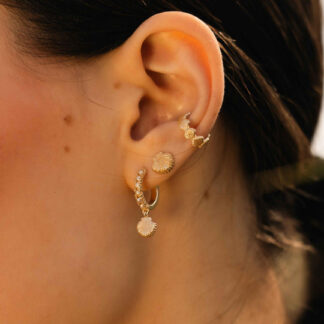 Tutti & Co Shore Earrings Gold (EA595G)