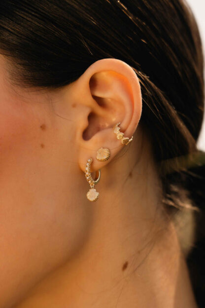 Tutti & Co Shore Earrings Gold (EA595G)