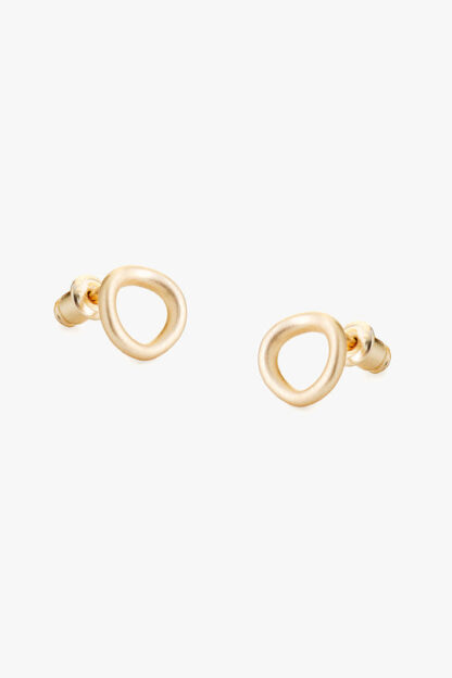 Tutti & Co Wave Earrings Gold (EA607G) - Image 2