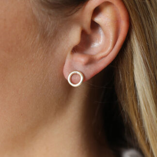 Tutti & Co Wave Earrings Gold (EA607G)