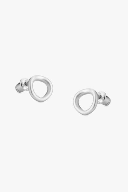 Tutti & Co Wave Earrings Silver (EA607S) - Image 2
