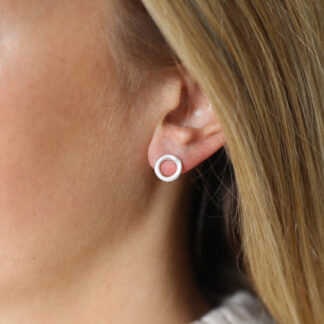 Tutti & Co Wave Earrings Silver (EA607S)