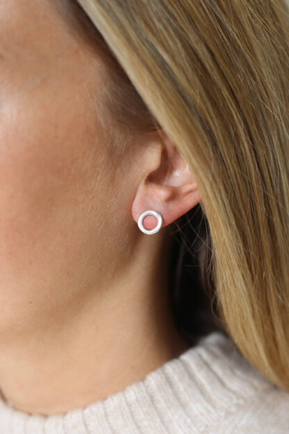 Tutti & Co Wave Earrings Silver (EA607S)