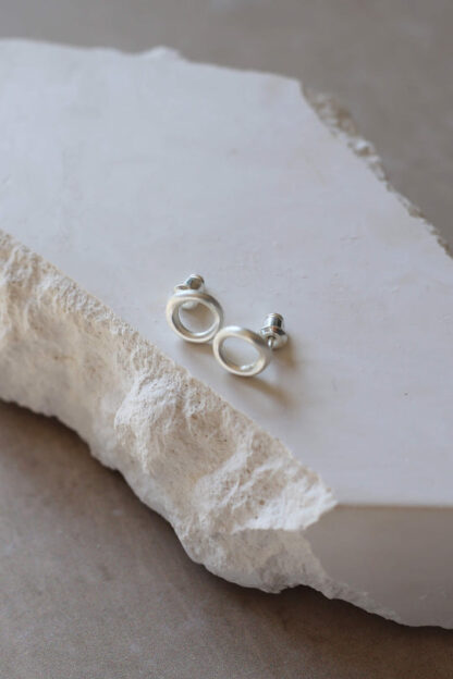 Tutti & Co Wave Earrings Silver (EA607S) - Image 3