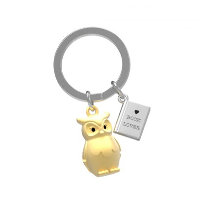 Metalmorphose - Wise Owl Keyring