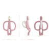 Matchstick Monkey Original Teether Toy DUSTY PINK - Image 4