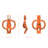 Matchstick Monkey Animal Teether Toy Tiger - Image 5