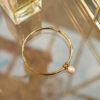 Claudia Bradby Essential Gold Pearl Bangle - Image 3