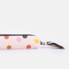 Caroline Gardener Pink Colourful Spot Slim Pencil Case - Image 4
