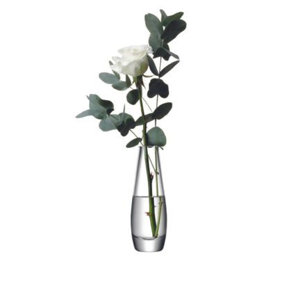 LSA Flower Single Stem Vase H17cm Clear - Image 2