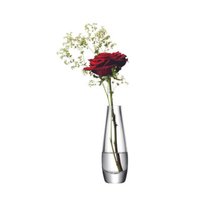 LSA Flower Single Stem Vase H17cm Clear - Image 3