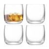 LSA Borough Shot Glass 75ml Clear x4 Boxed - Image 5