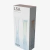LSA Moya Champagne Flute 170ml x2 Boxed - Image 5