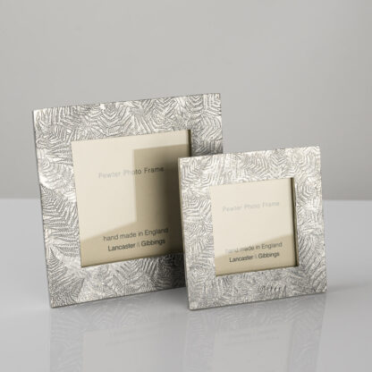 Lancaster & Gibbings Pewter FOXWORTHY MINI PHOTO FRAME (SMALL) - Image 2