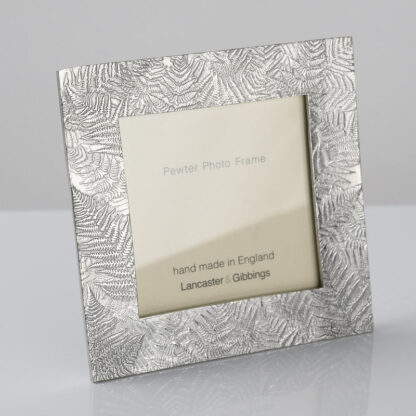 Lancaster & Gibbings Pewter FOXWORTHY MINI PHOTO FRAME (LARGE)
