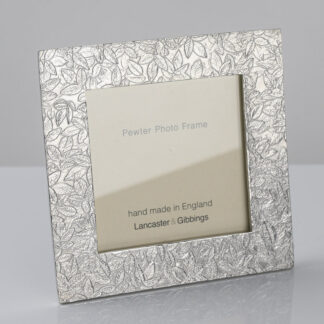 Lancaster & Gibbings Pewter HEDGEROW MINI PHOTO FRAME (LARGE)