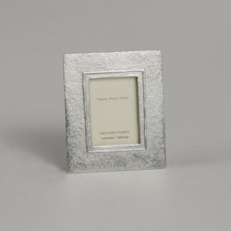 Lancaster & Gibbings Pewter RAISED LINE MINI PHOTO FRAME (SMALL)