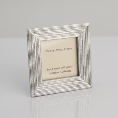 Lancaster & Gibbings Pewter TORCROSS MINI PHOTO FRAME (SMALL)