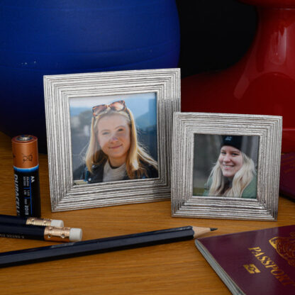 Lancaster & Gibbings Pewter TORCROSS MINI PHOTO FRAME (SMALL) - Image 4