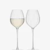 LSA Aurelia White Wine Glass x2 430ml Boxed - Image 3