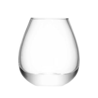 LSA Flower Mini Table Vase H9.5cm Clear
