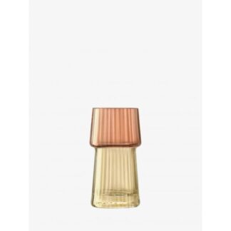 LSA Gems Vase 12cm Amber