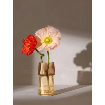 LSA Gems Vase 12cm Amber - Image 2