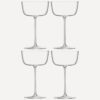 LSA Borough Cocktail Saucer 240ml x4 ml Boxed - Image 3