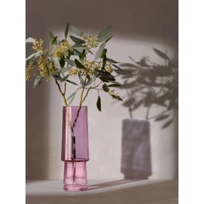 LSA Gems Vase 26cm Garnet - Image 3