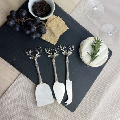 Selbrae House 3 Cheese Knives STAG